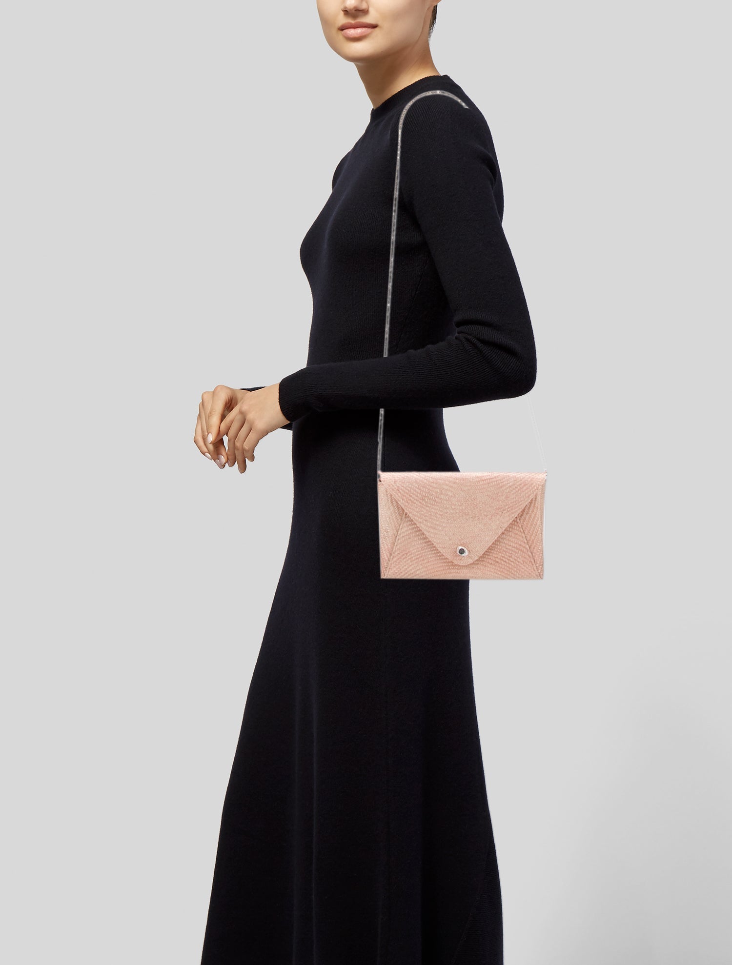 Pamela Munson Raffia Clutch w/ Tags