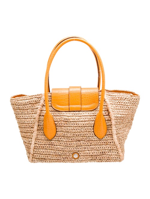 Pamela Munson Raffia Tote