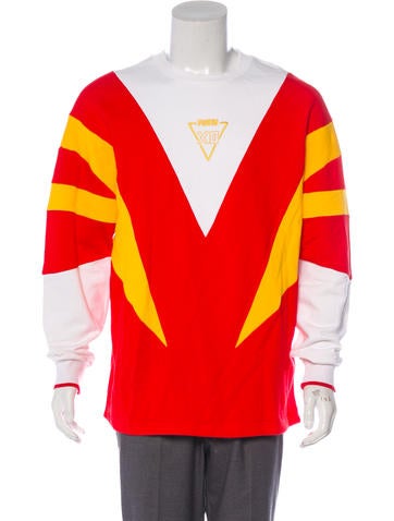 Puma x XO Sweatshirts & Hoodies Colorblock Embroidered Logo Sweatshirt M