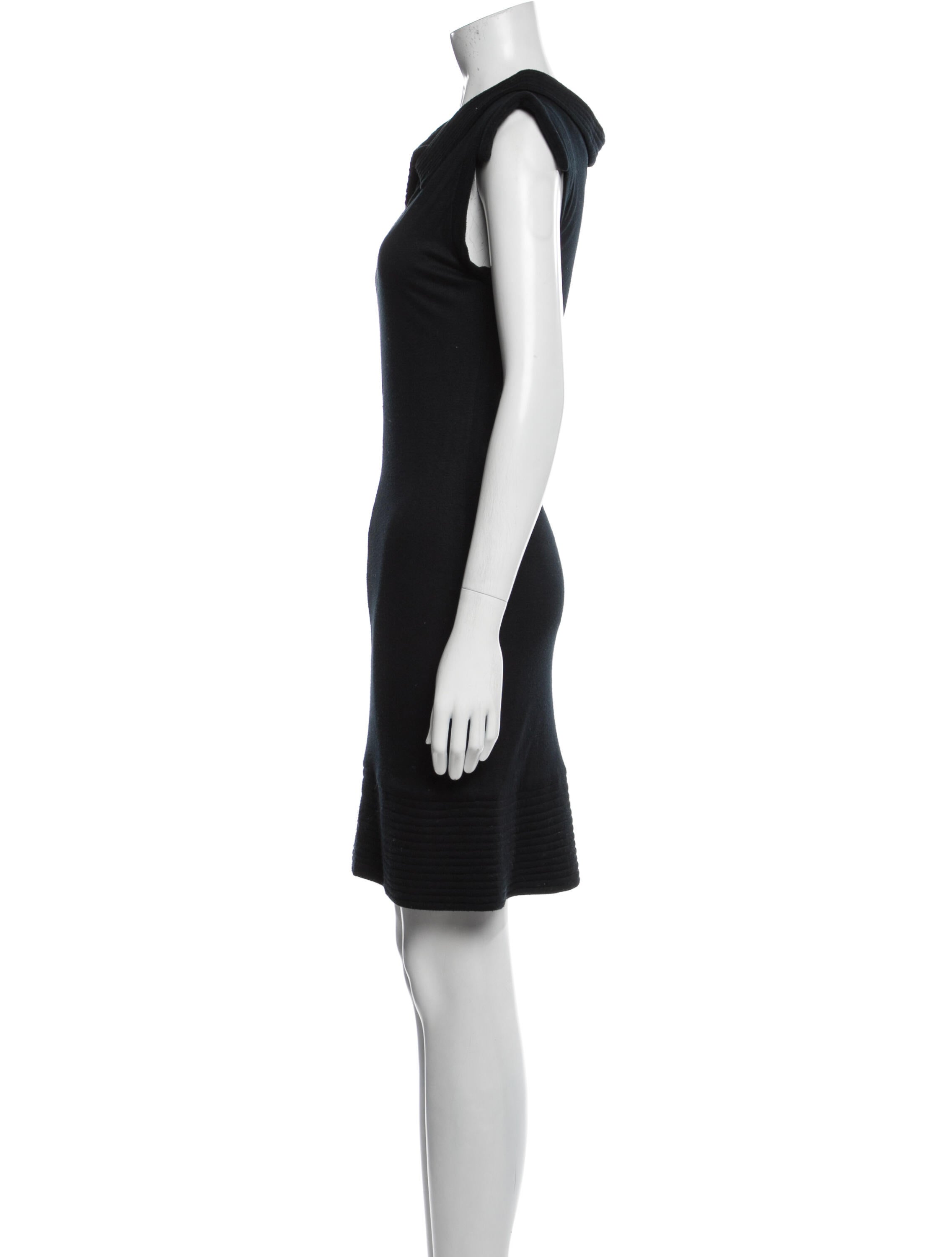 Preen Line V-Neck Mini Dress