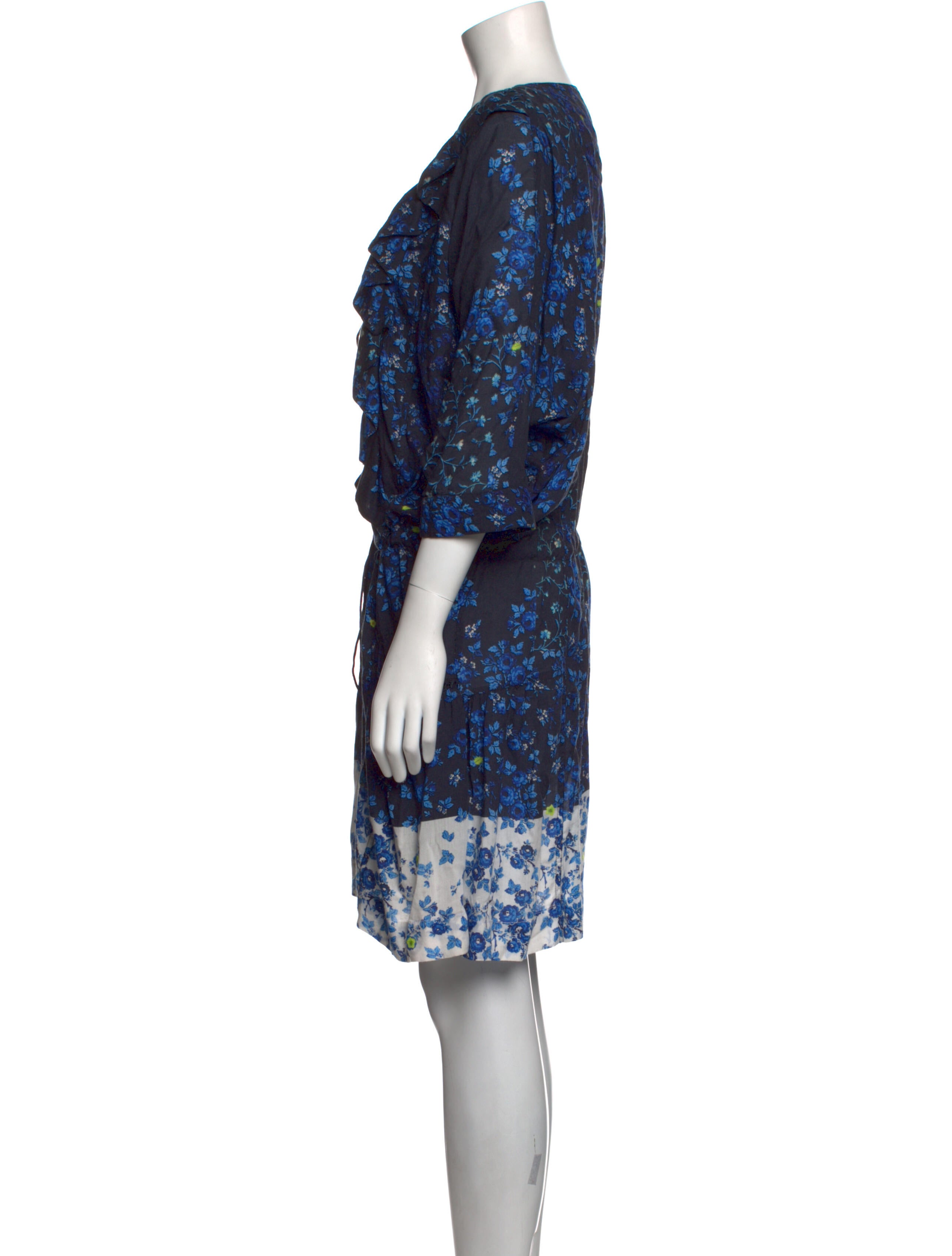 Preen Line Printed Knee-Length Dress