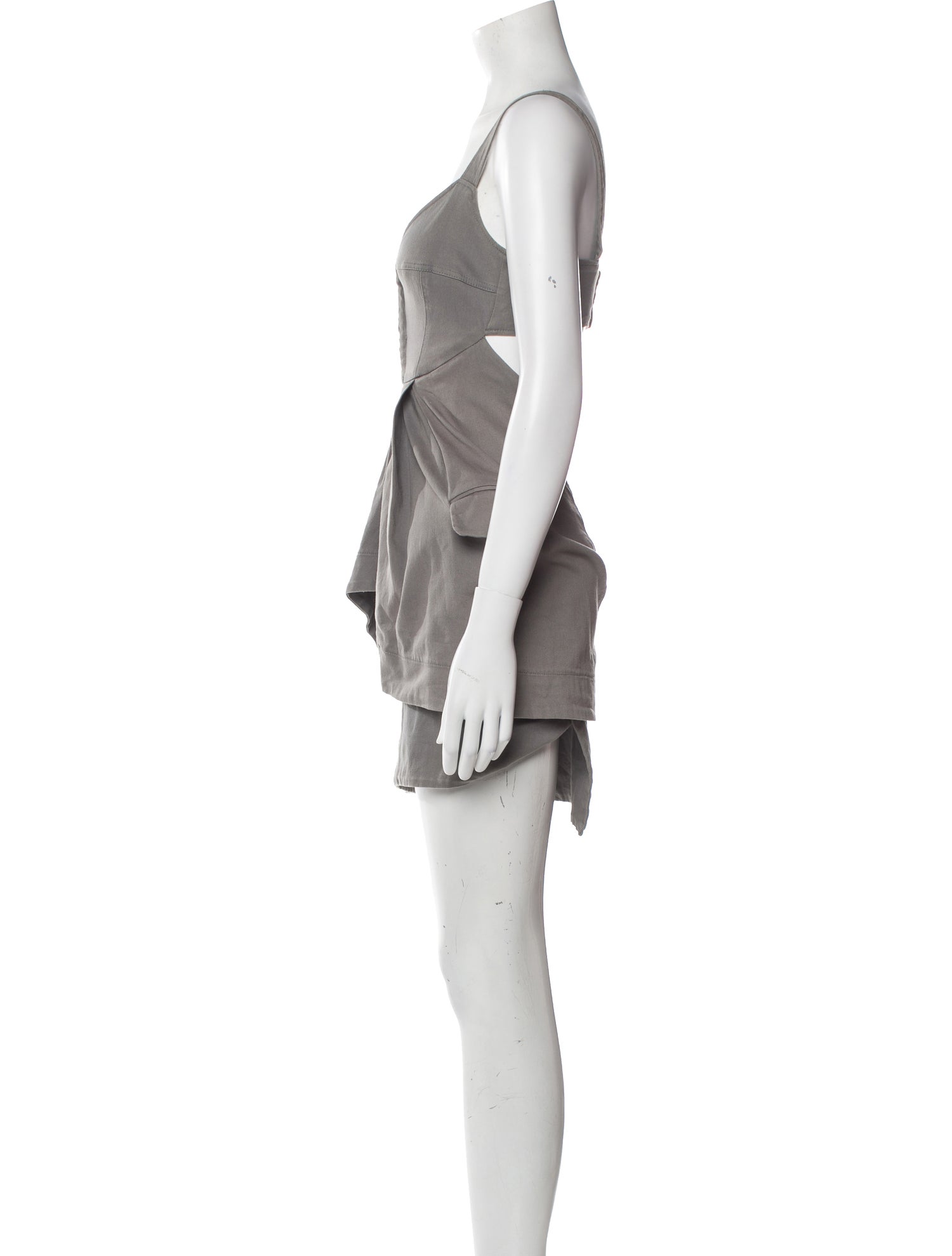 Preen Line V-Neck Mini Dress