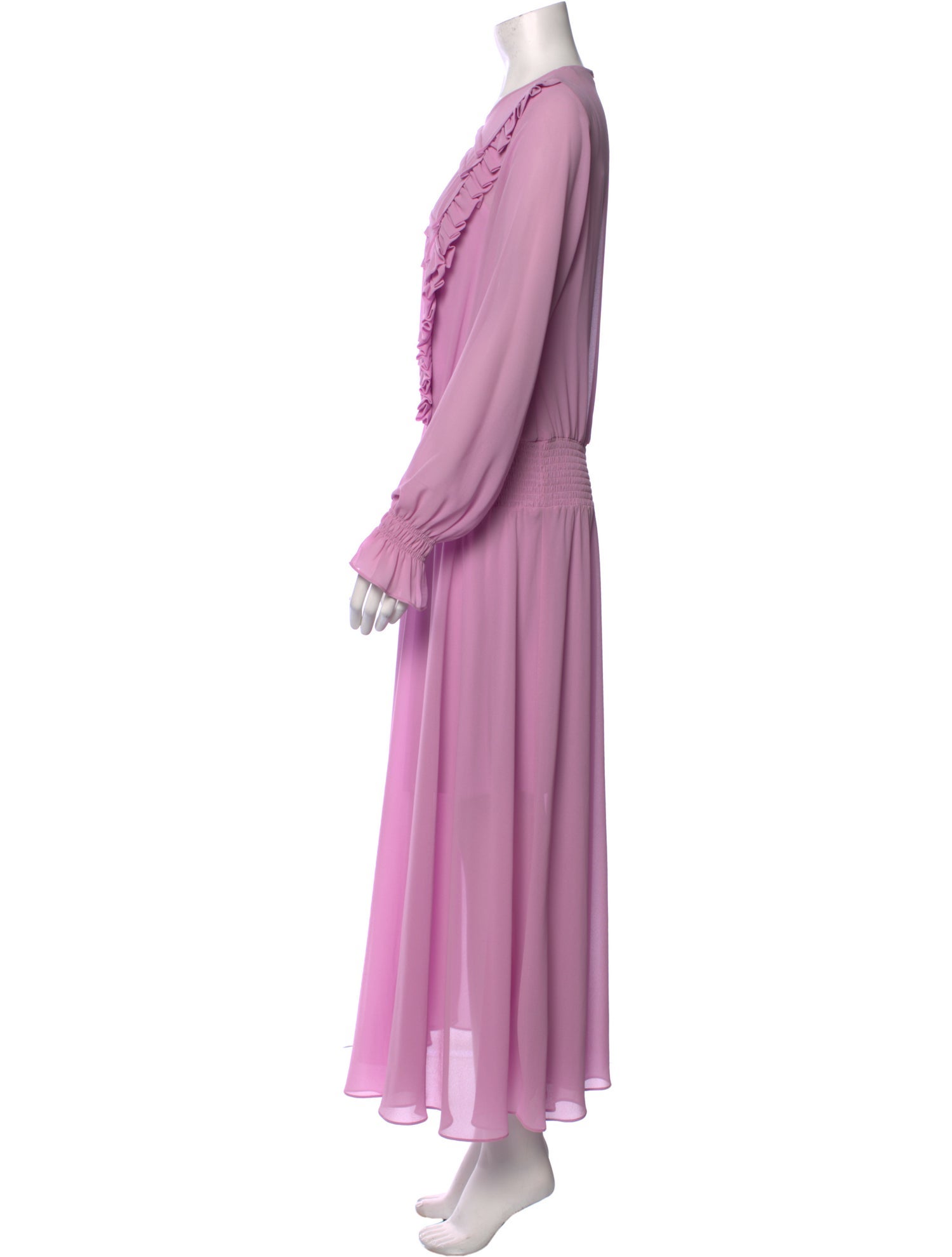 Preen Line Crew Neck Long Dress