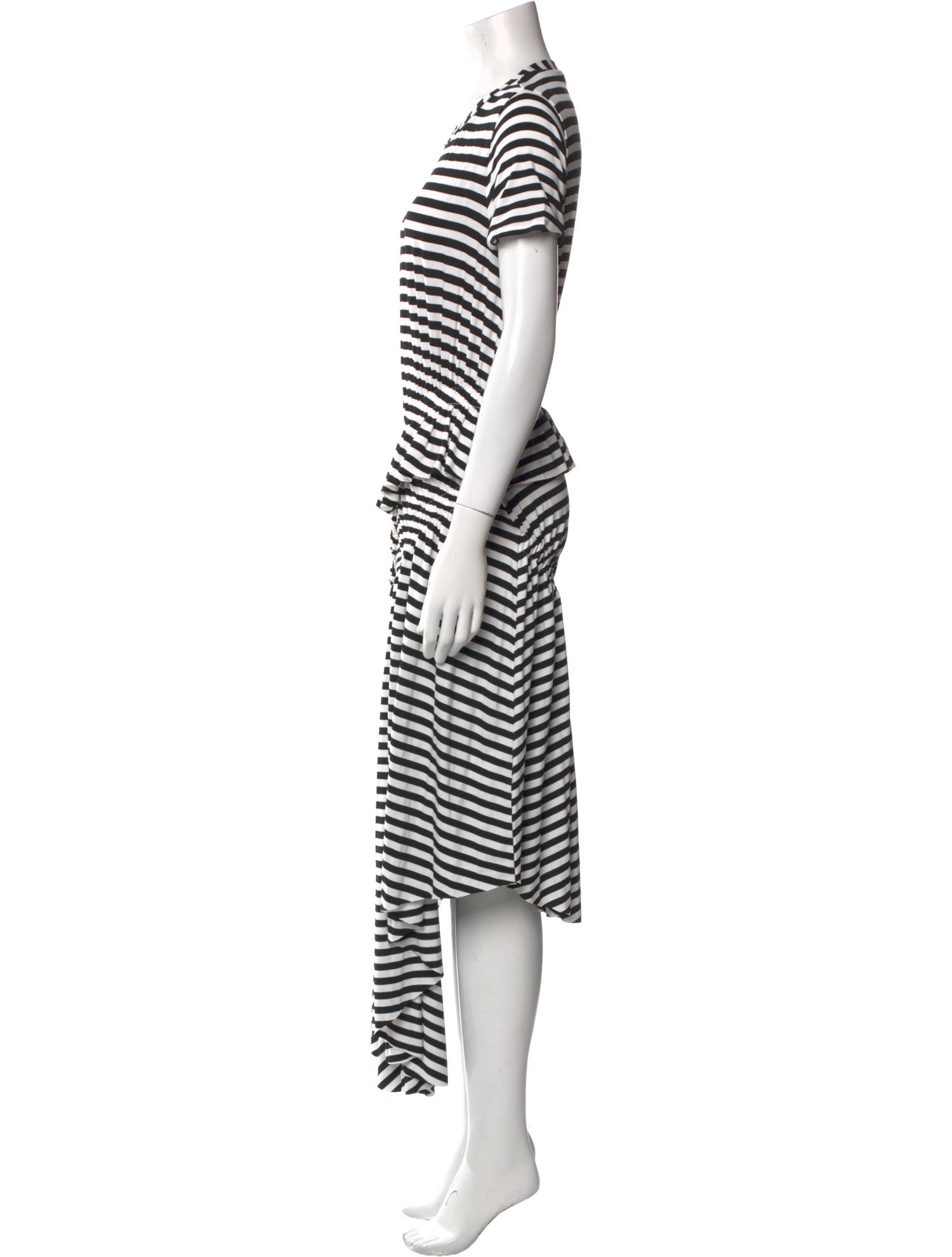 Preen Line Striped Long Dress