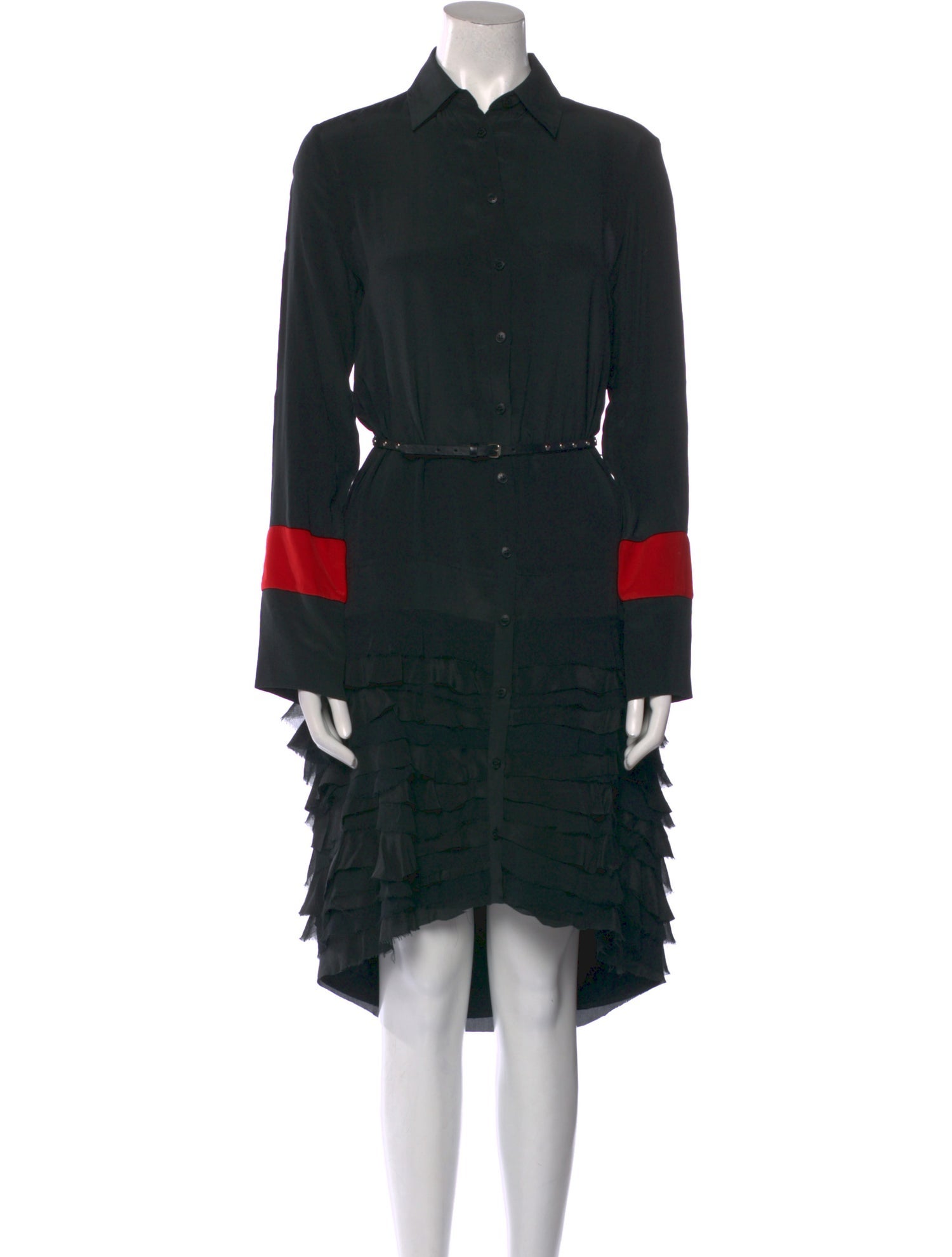 Preen Line Silk Knee-Length Dress