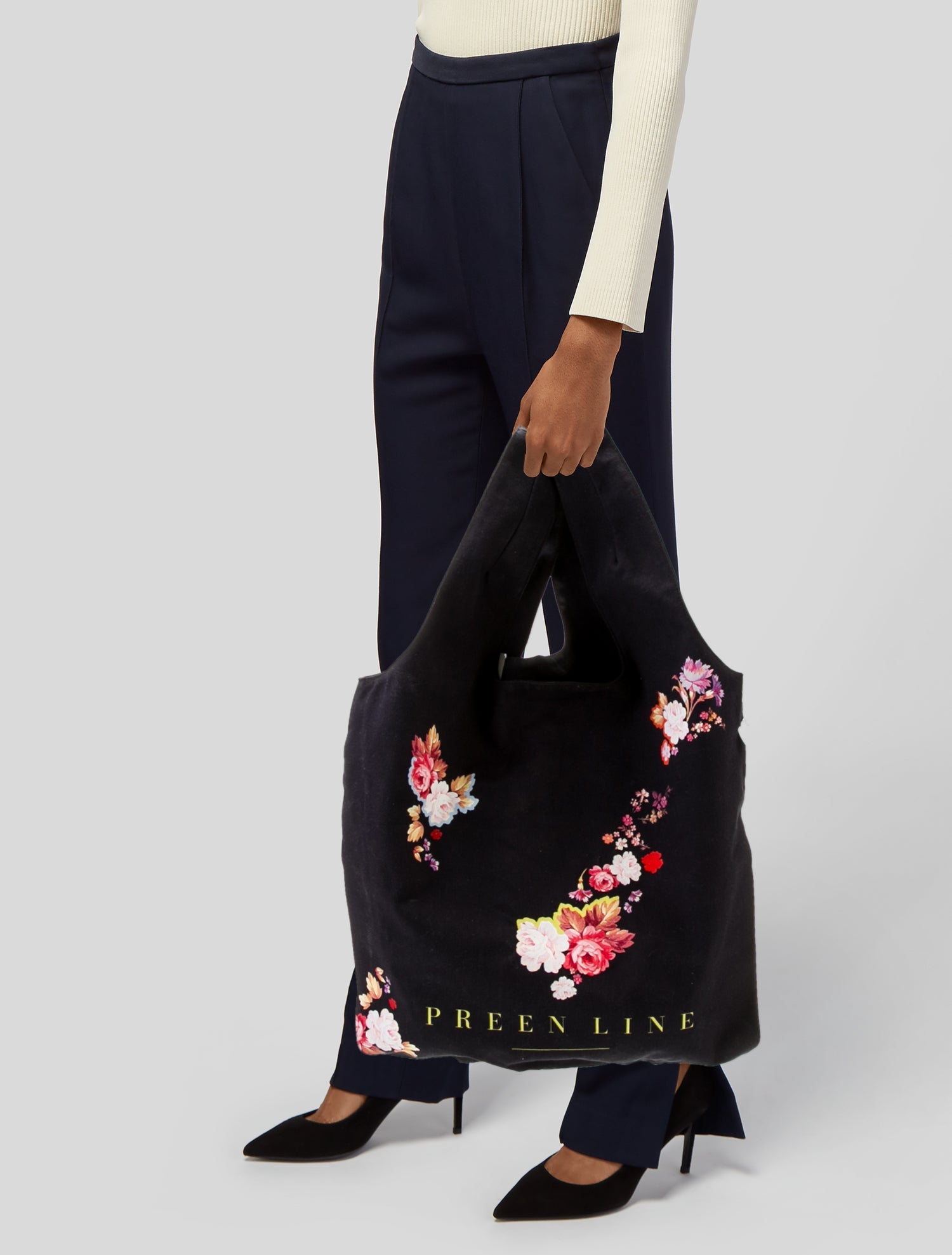 Preen Line Canvas Evening Bag