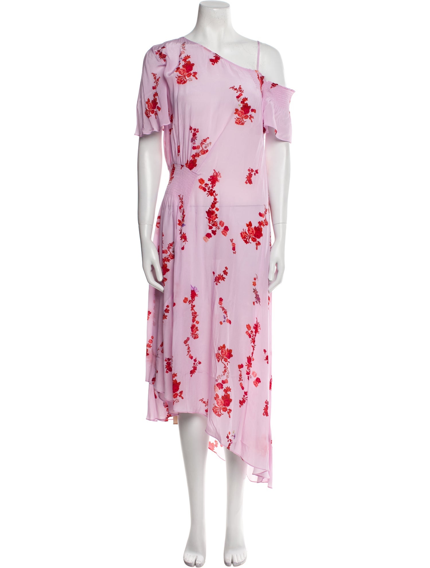 Preen Line Floral Print Knee-Length Dress w/ Tags