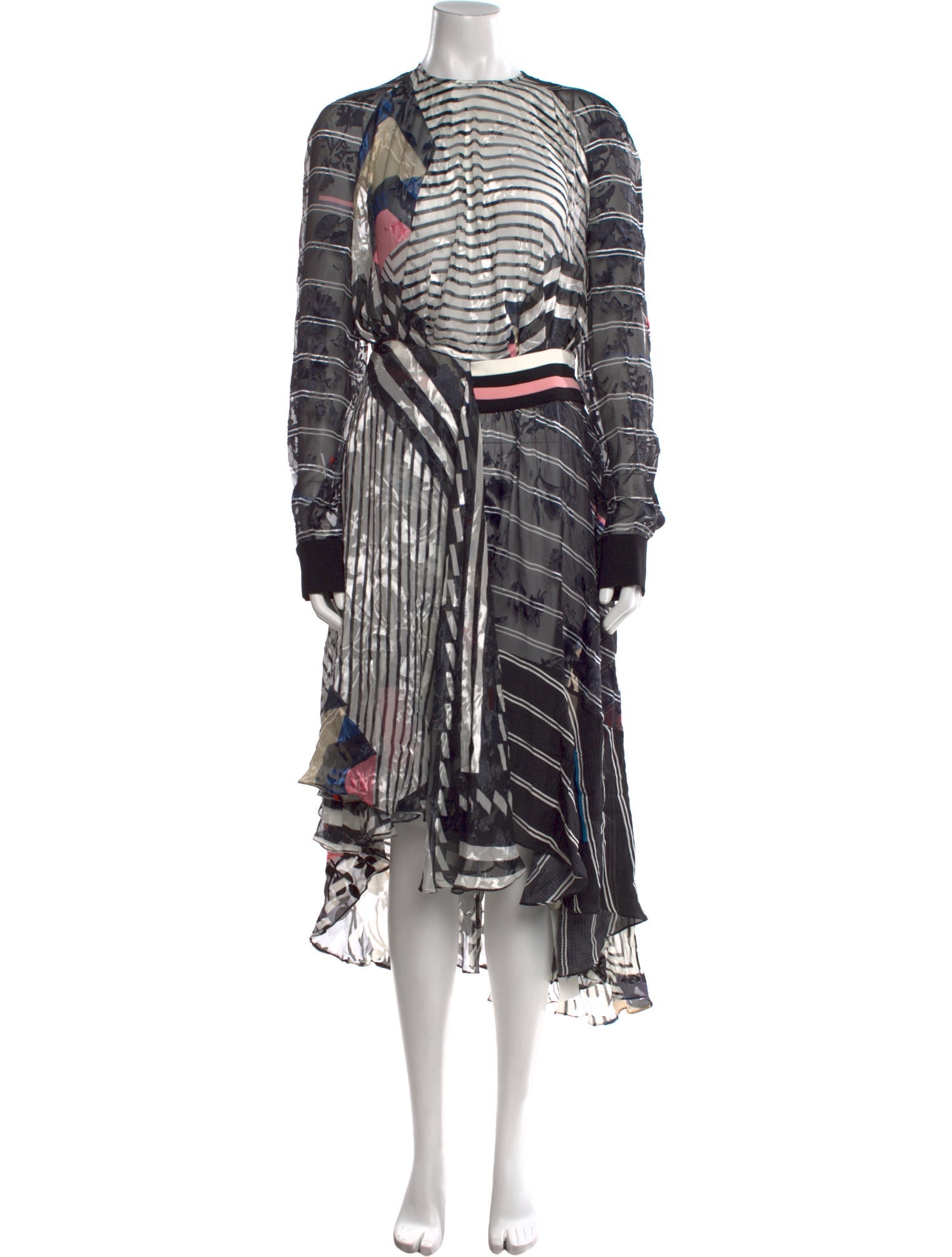 Preen Line Printed Midi Length Dress