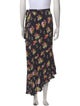 Preen Line Floral Print Midi Length Skirt