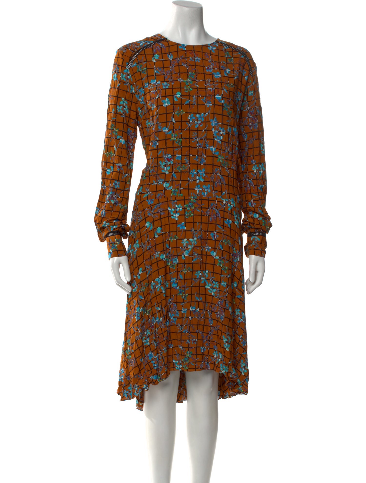 Preen Line Printed Midi Length Dress