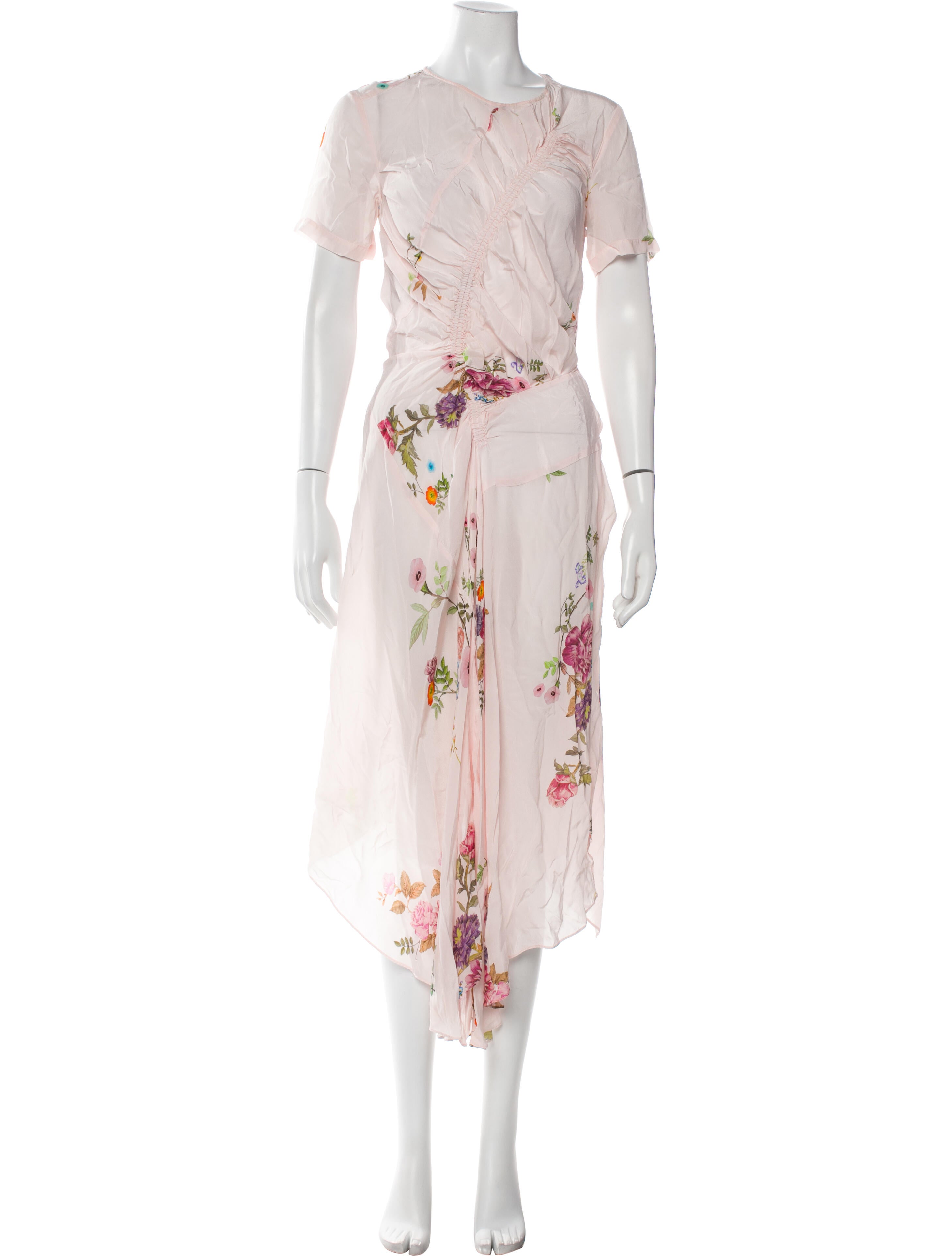 Preen Line Floral Print Long Dress
