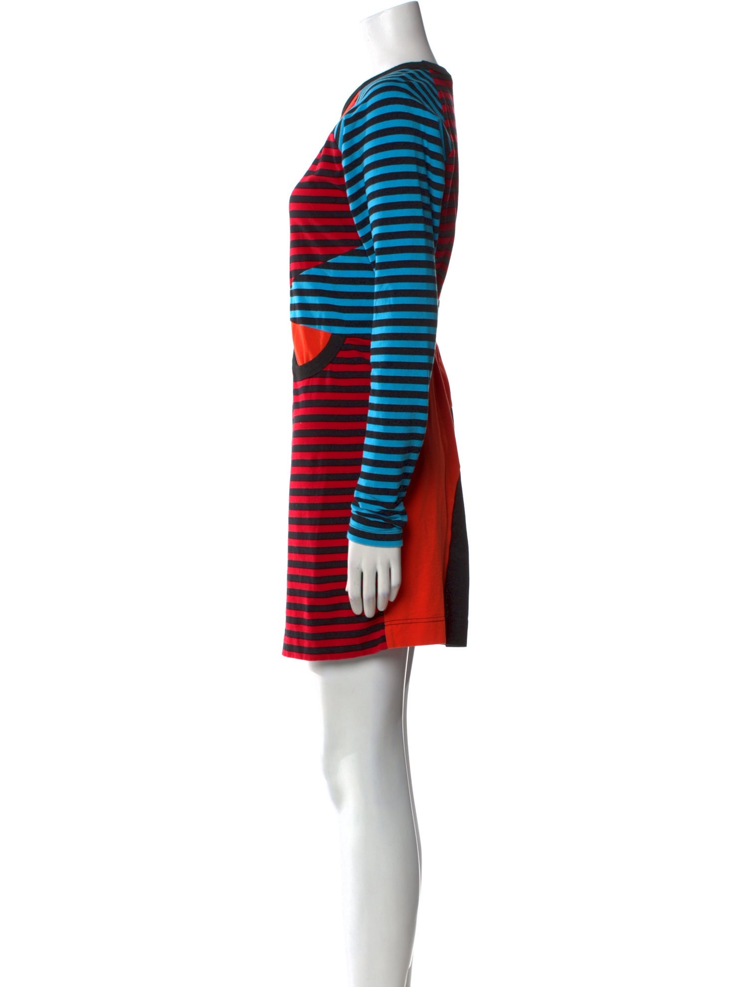 Preen Line Striped Mini Dress
