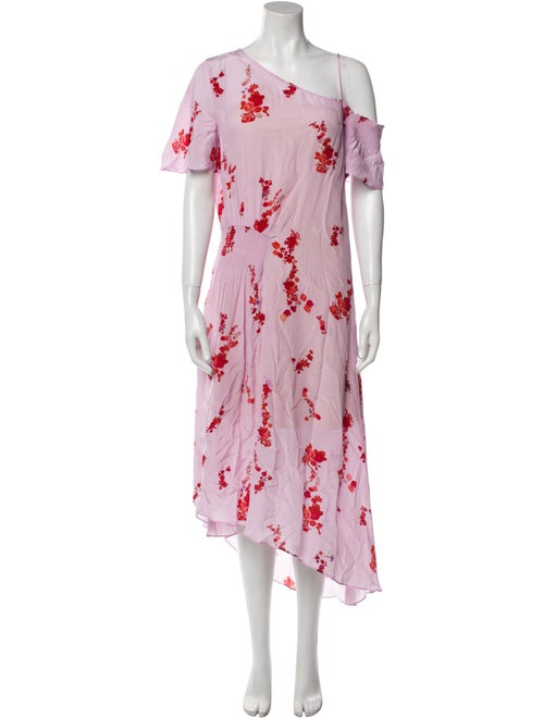 Preen Line Floral Print Long Dress