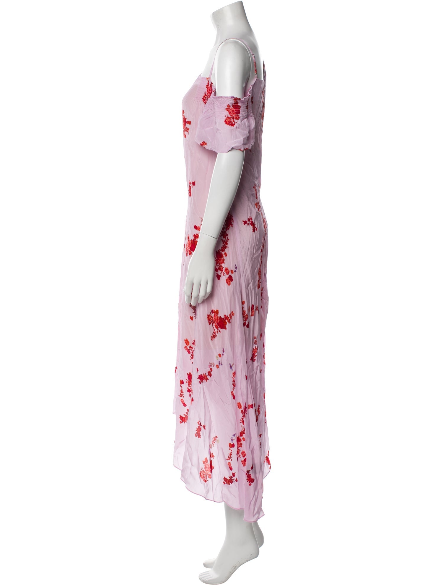 Preen Line Floral Print Long Dress