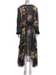 Preen Line Floral Print Long Dress