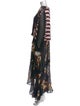 Preen Line Floral Print Long Dress