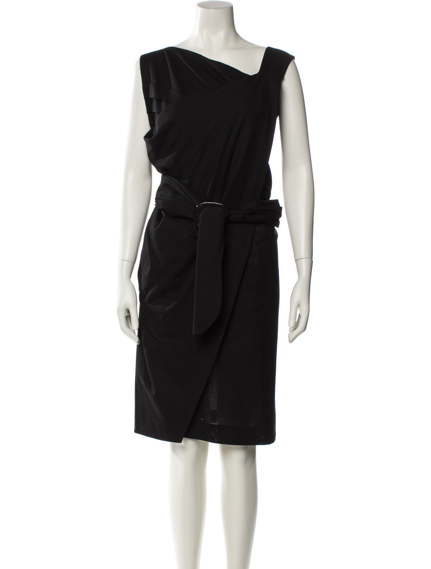 Preen Line Virgin Wool Knee-Length Dress
