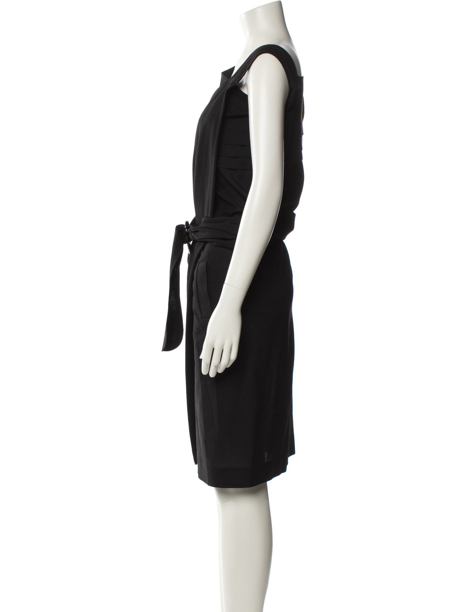 Preen Line Virgin Wool Knee-Length Dress