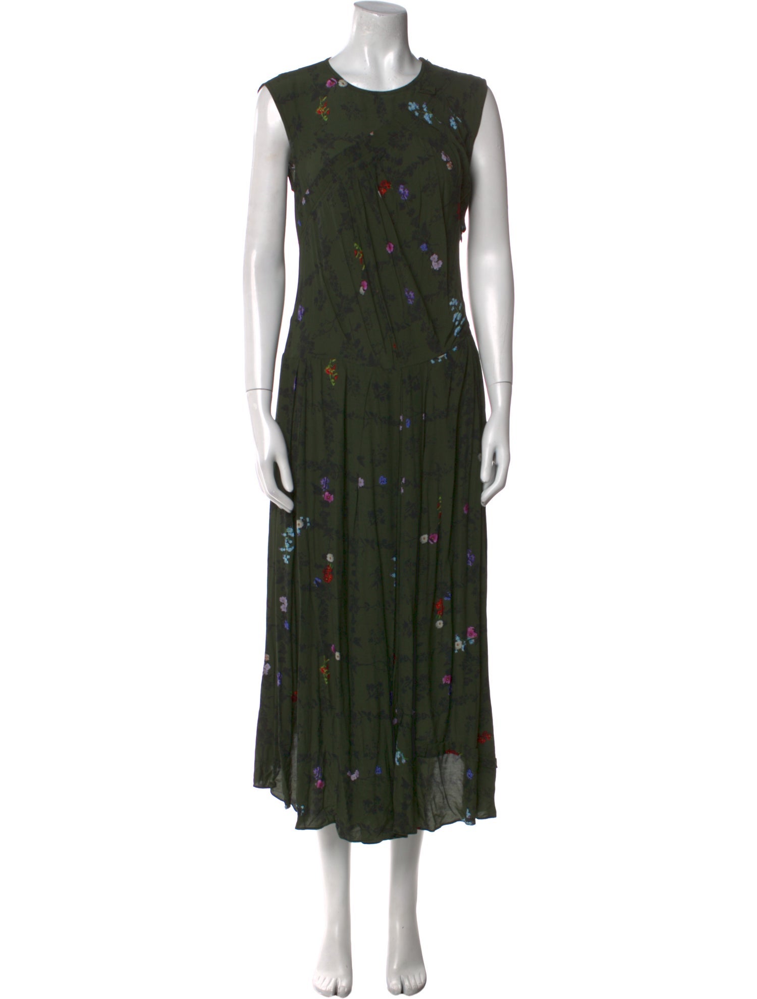 Preen Line Printed Long Dress
