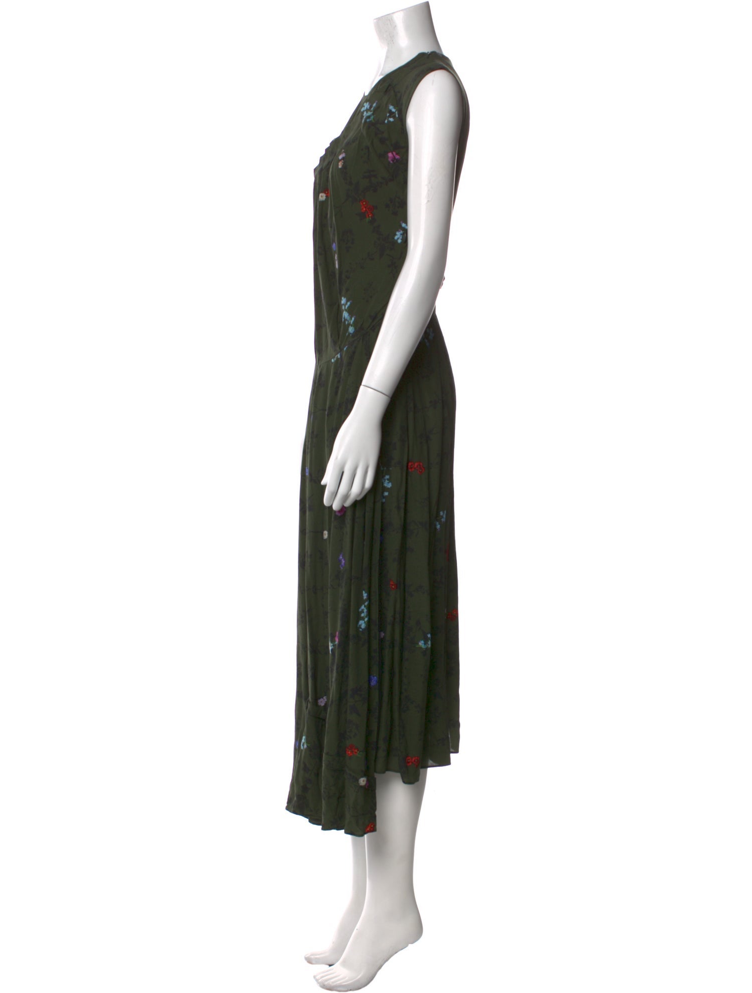 Preen Line Printed Long Dress