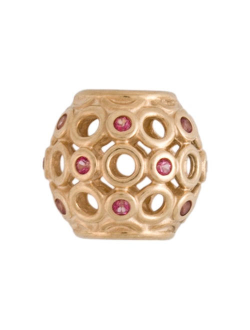 Pandora 14K Topaz Openwork Charm