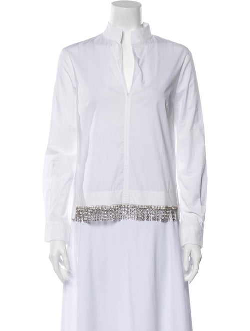 Pinko Long Sleeve Blouse White
