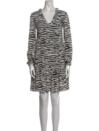 Pinko Striped Mini Dress