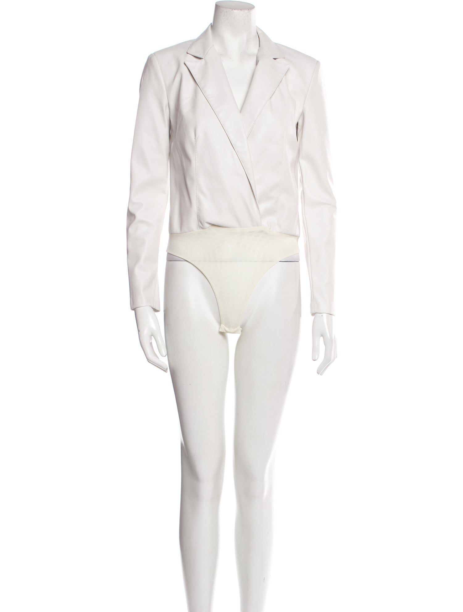 Pinko V-Neck Long Sleeve Bodysuit