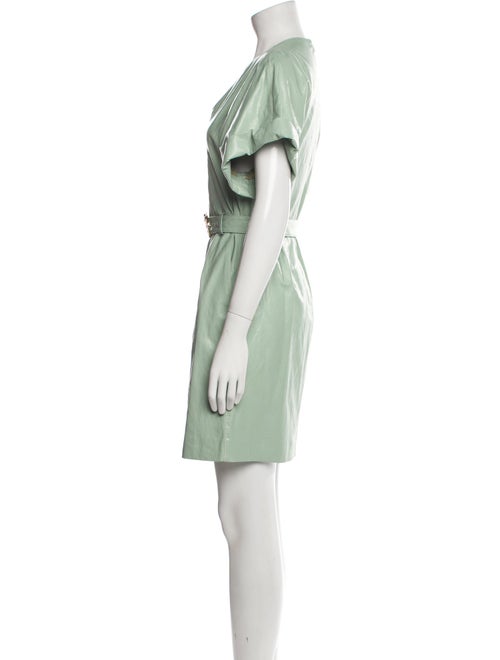 Pinko V-Neck Mini Dress