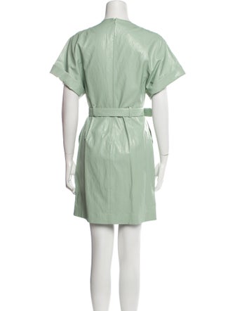 Pinko V-Neck Mini Dress