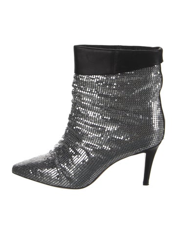 Pinko Boots Metal Colorblock Pattern IT 39 | 9