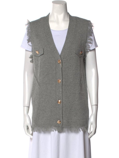 Pinko Plunge Neckline Sweater