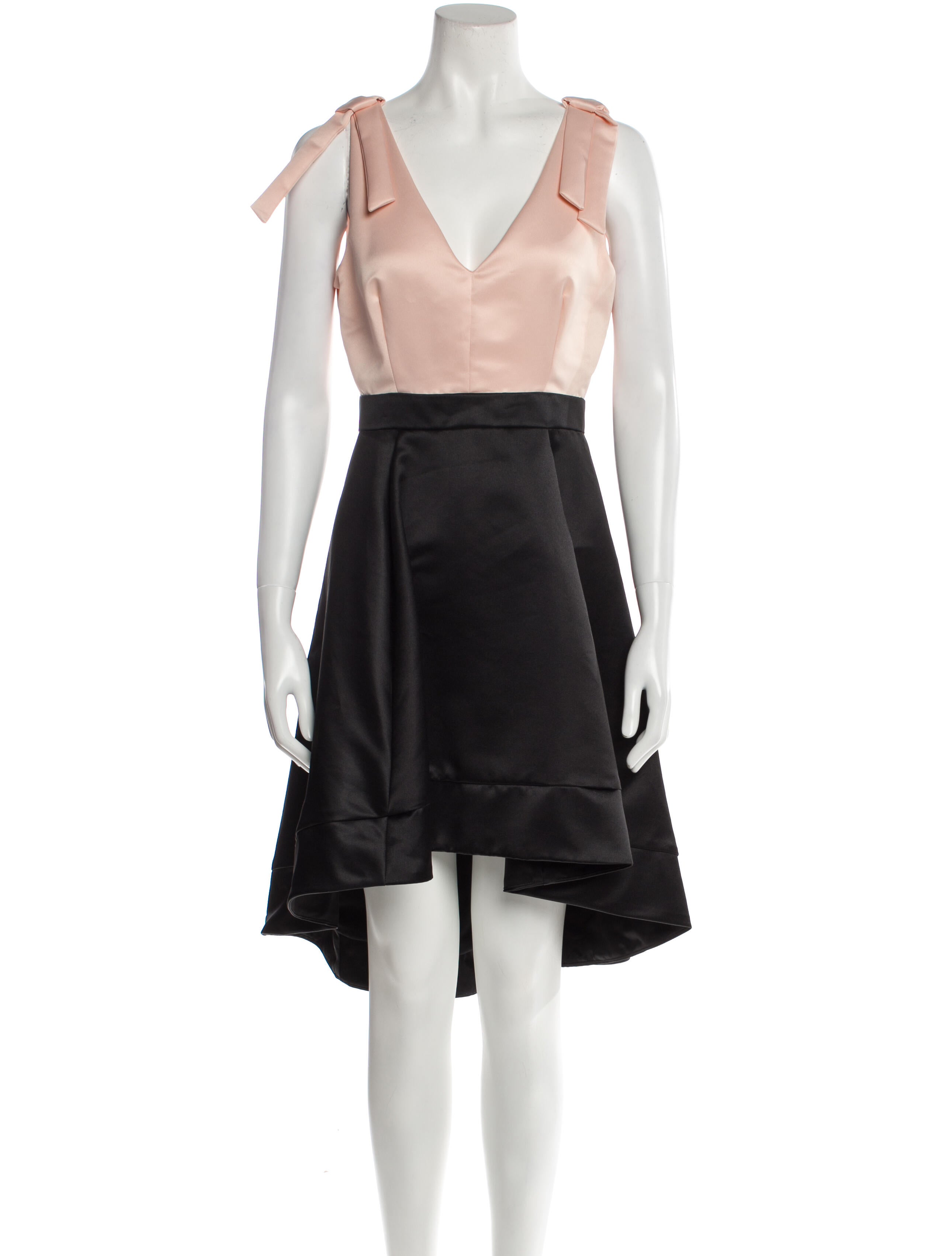 Pinko V-Neck Midi Length Dress