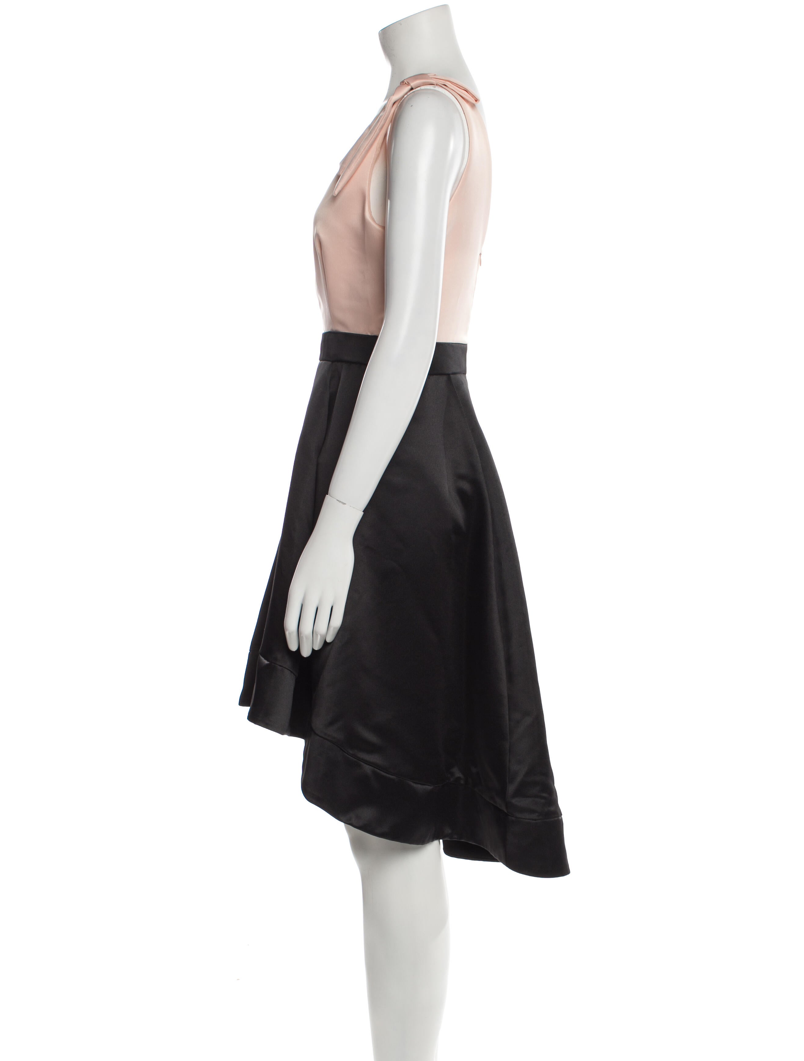 Pinko V-Neck Midi Length Dress