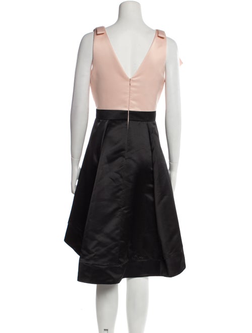 Pinko V-Neck Midi Length Dress