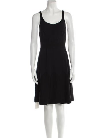 Pinko Dresses Scoop Neck Knee-Length Dress L