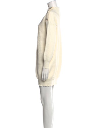 Pinko Mock Neck Mini Dress