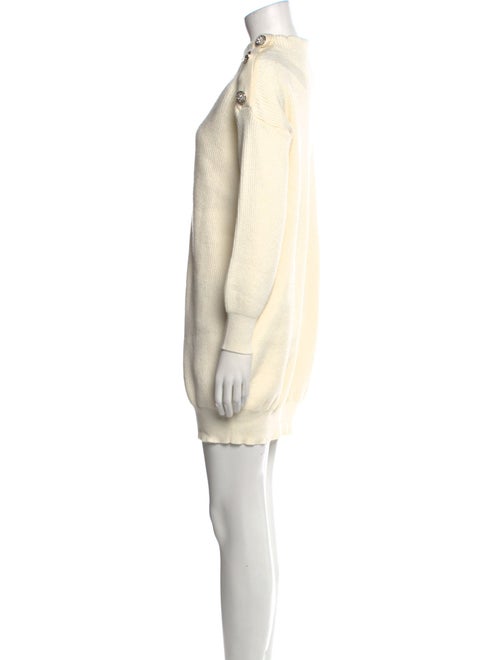 Pinko Mock Neck Mini Dress