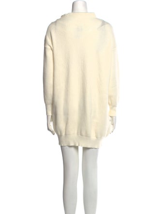 Pinko Mock Neck Mini Dress