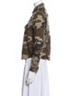 Pinko Camouflage Print Utility Jacket