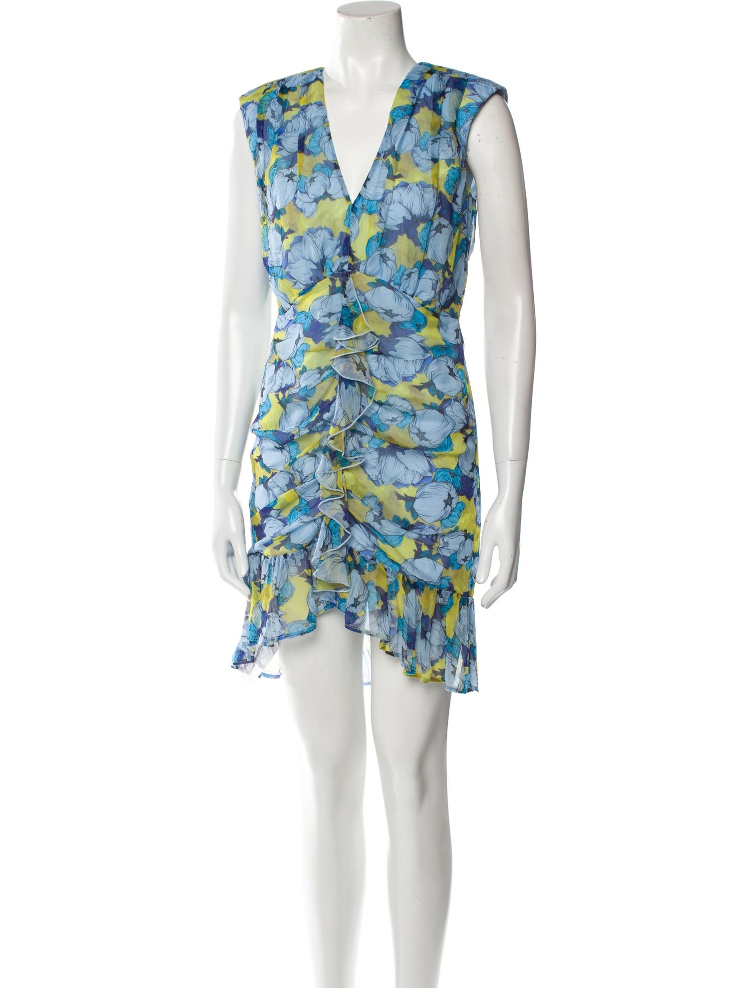 Pinko Floral Print Mini Dress