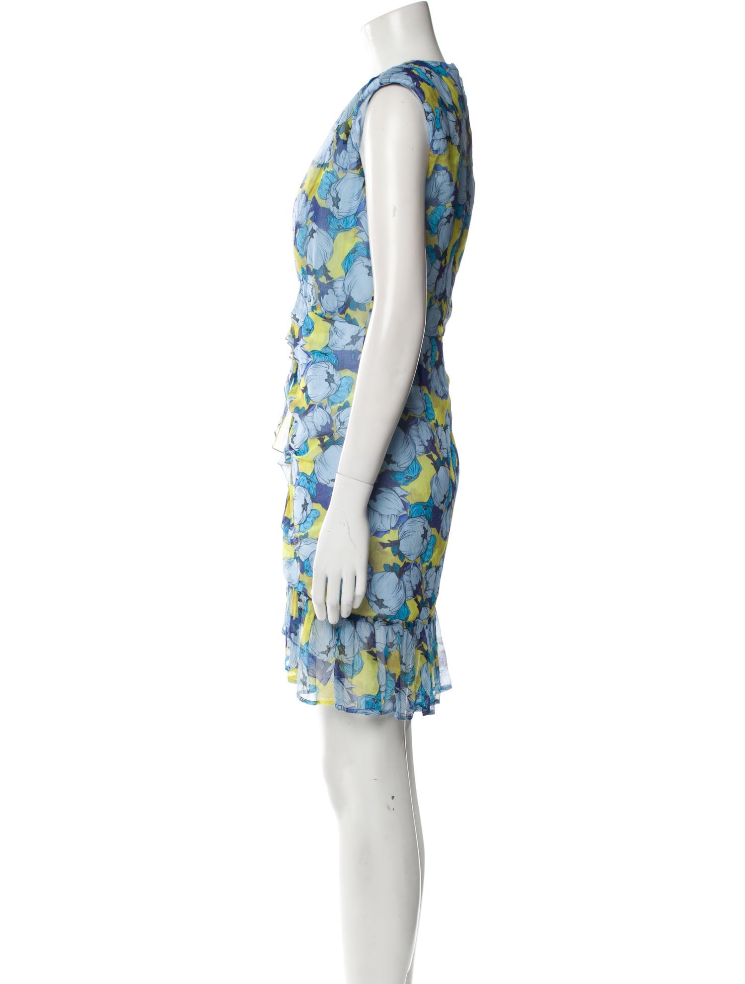 Pinko Floral Print Mini Dress