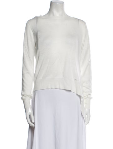 Pinko Knitwear Bateau Neckline Sweater S