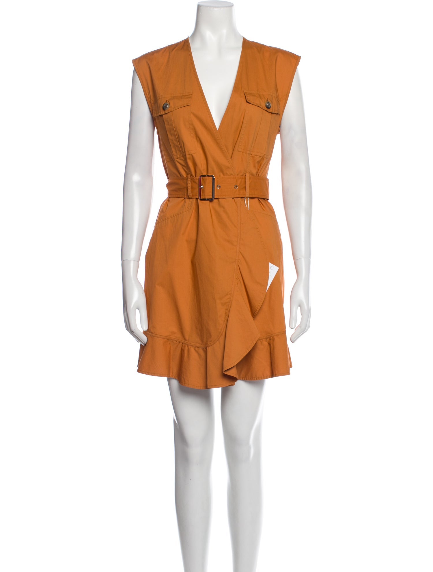 Pinko V-Neck Mini Dress w/ Tags