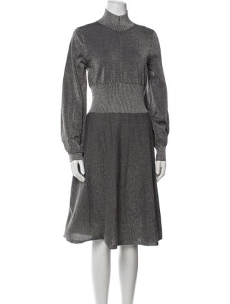 Pinko Turtleneck Knee-Length Dress