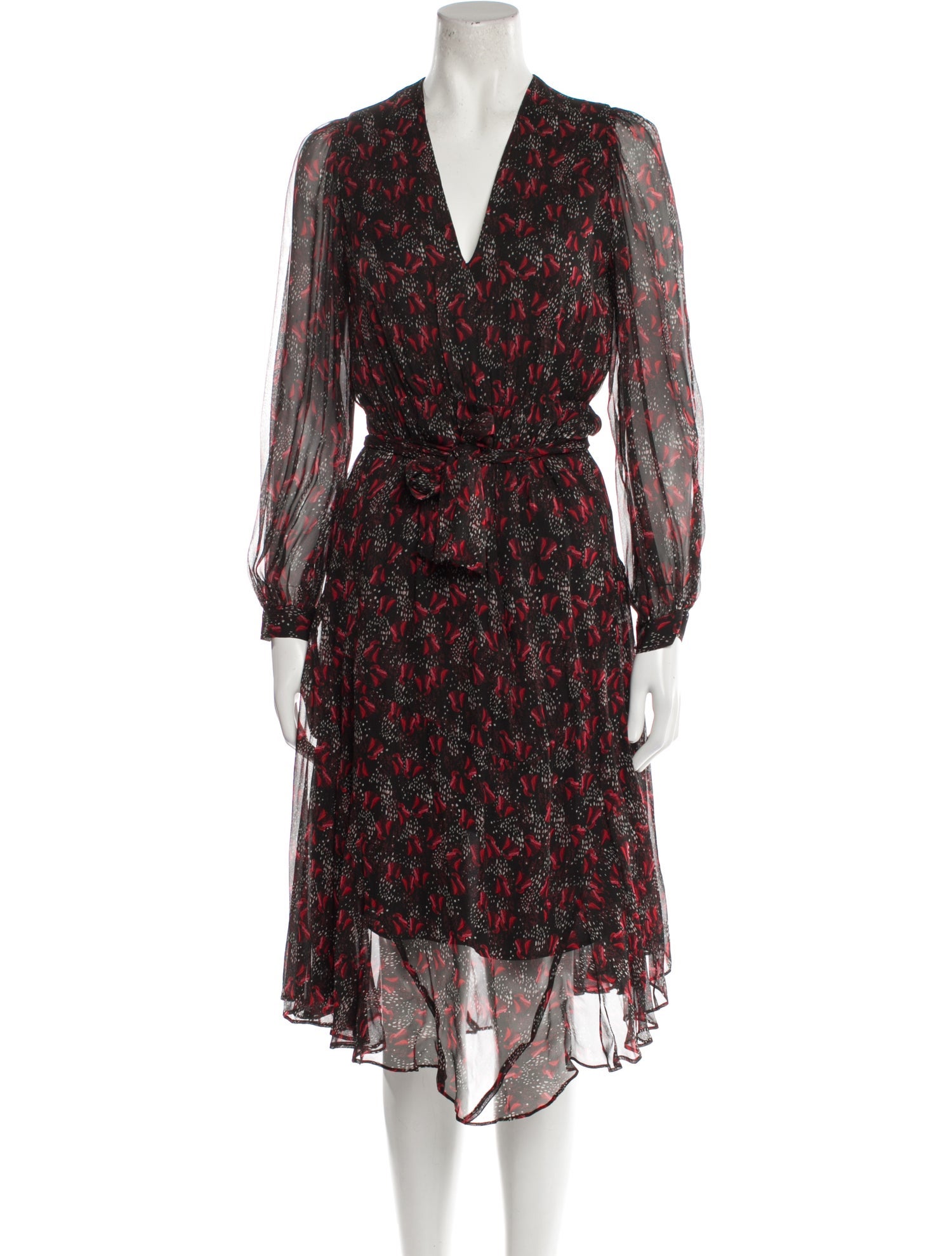 Pinko Silk Midi Length Dress