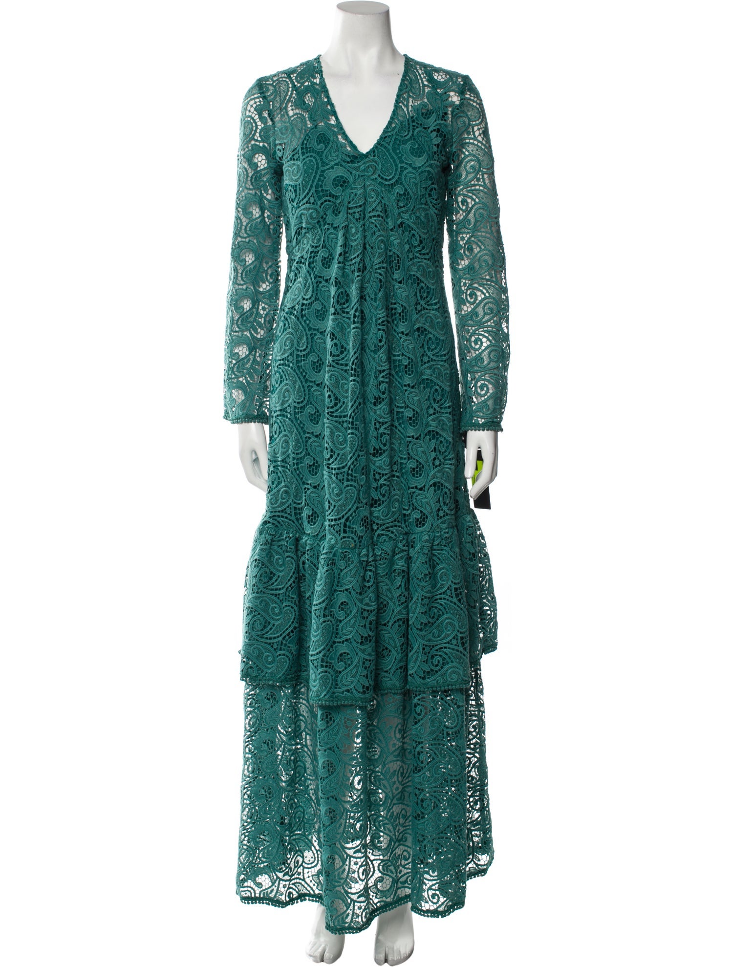 Pinko Lace Pattern Long Dress w/ Tags