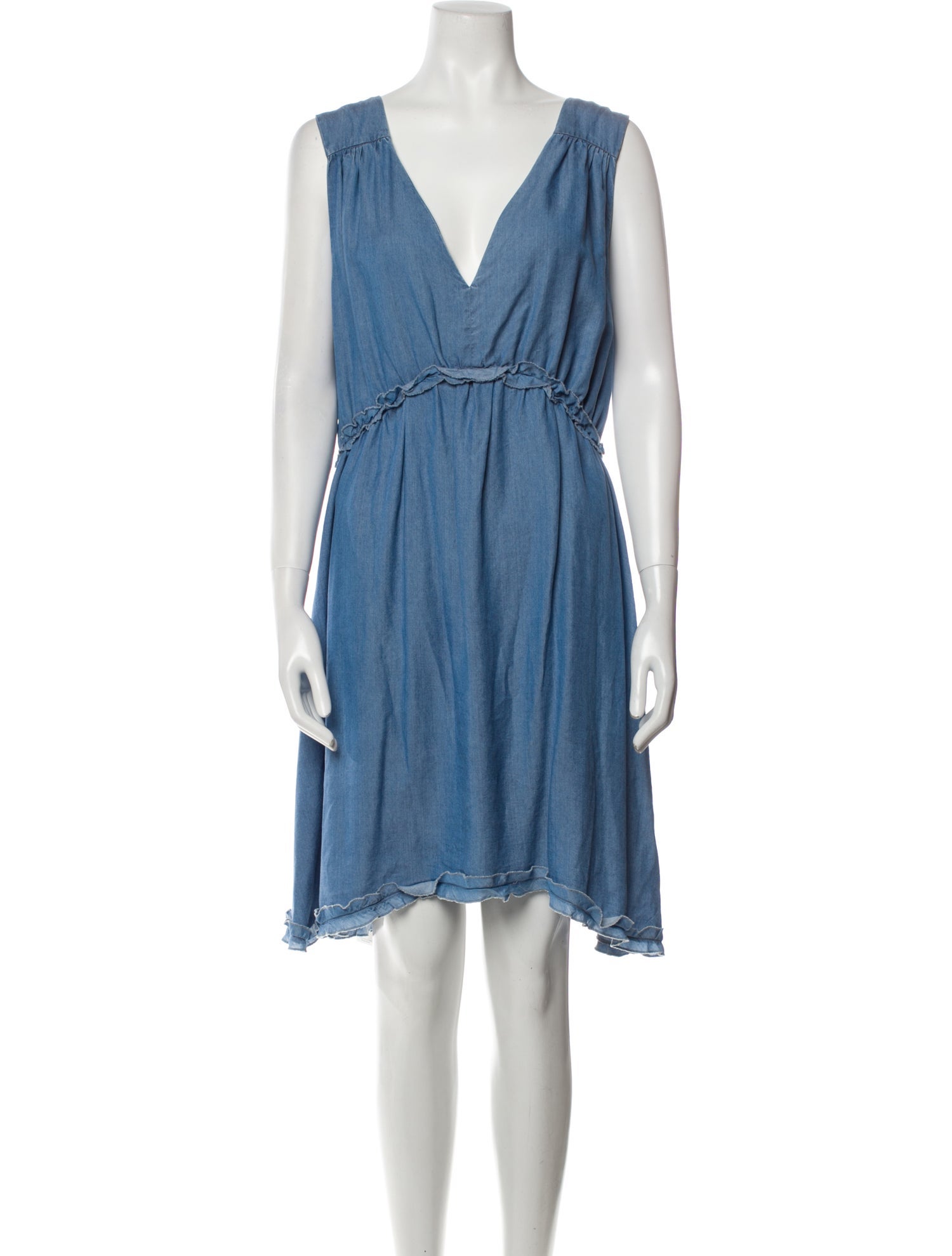Pinko V-Neck Knee-Length Dress w/ Tags