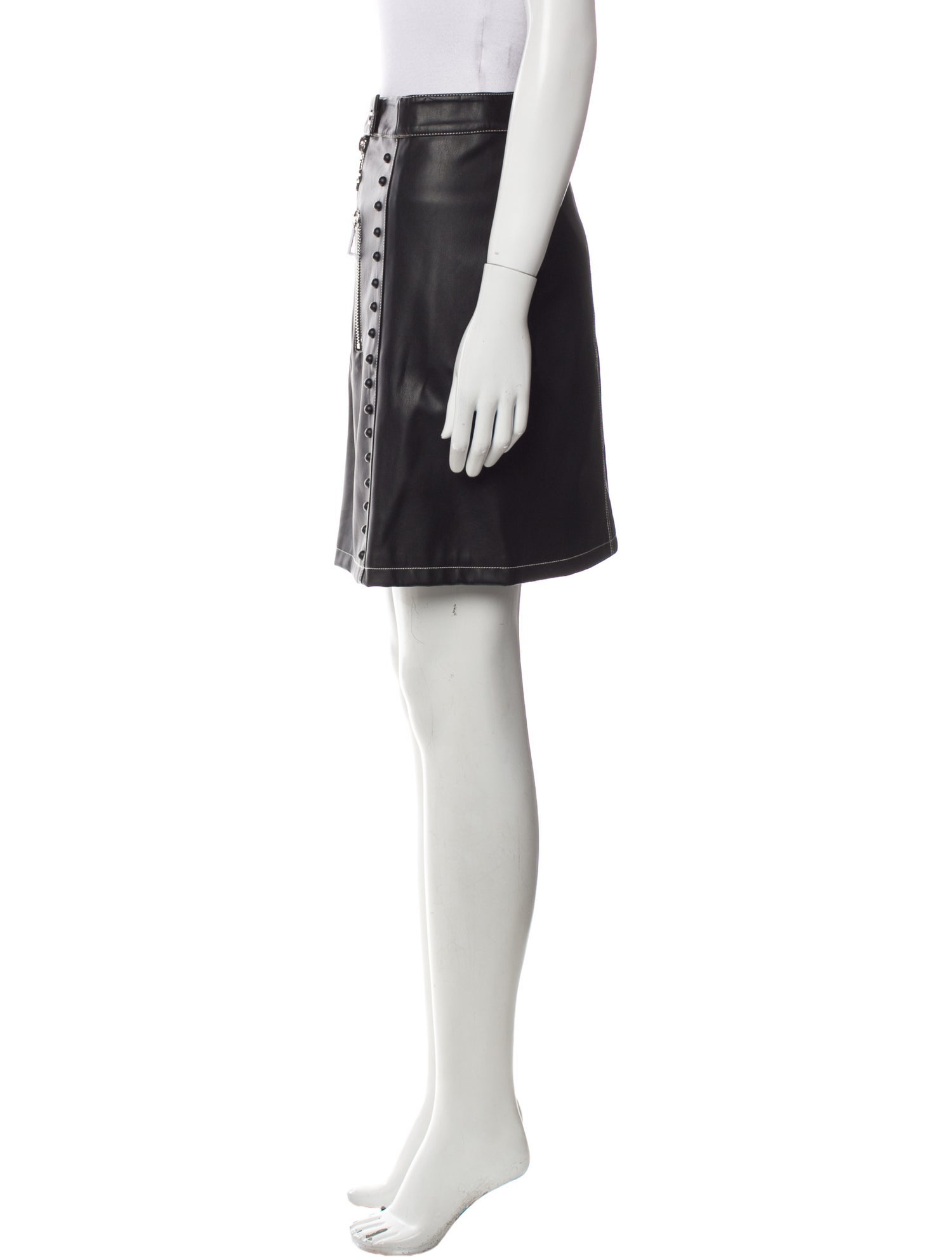 Pinko Studded Accents Mini Skirt w/ Tags