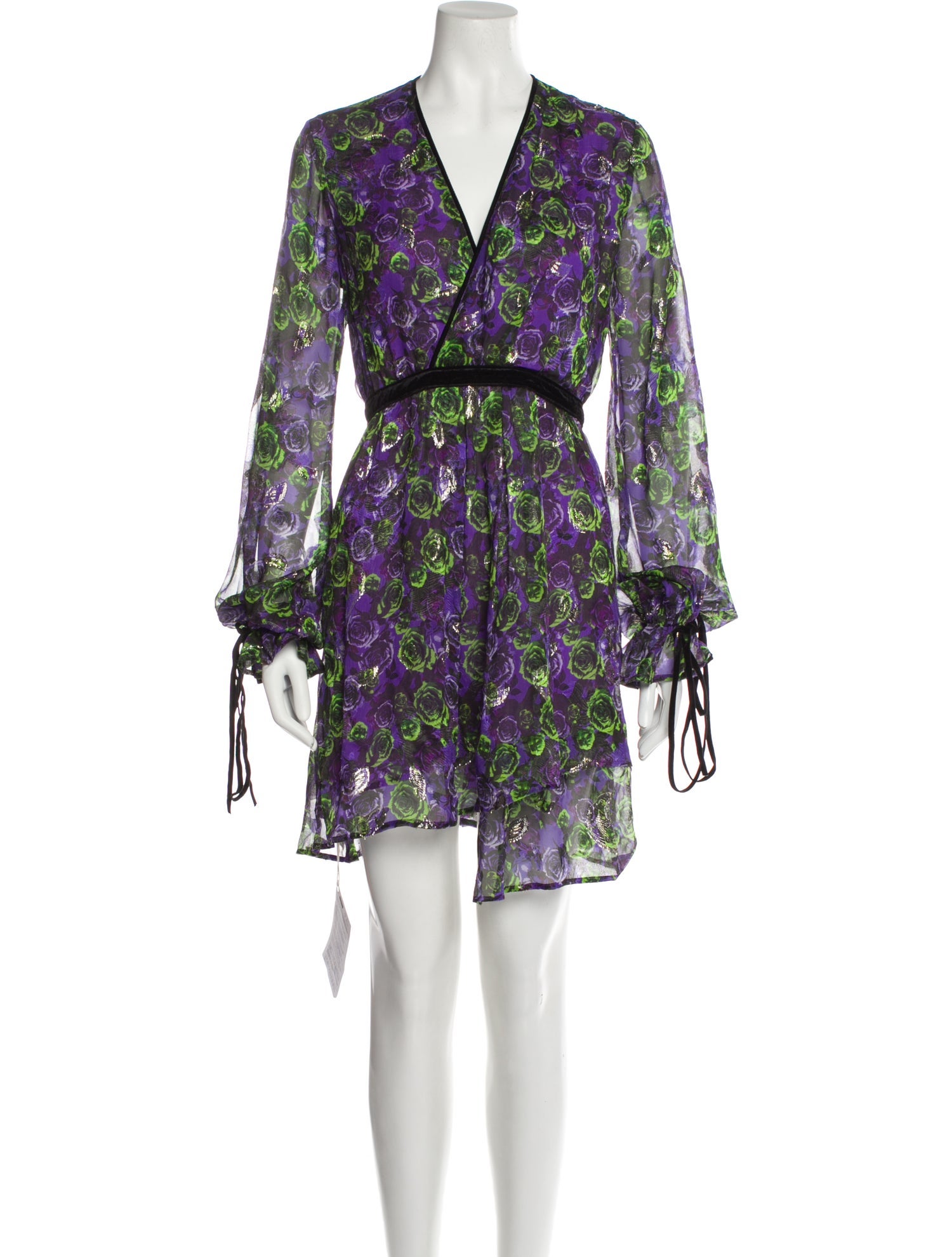 Pinko Floral Print Mini Dress